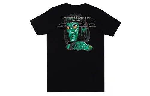 OFF WHITE SS19 T Shirts Men's Crew Neck Moderate Heavyweight