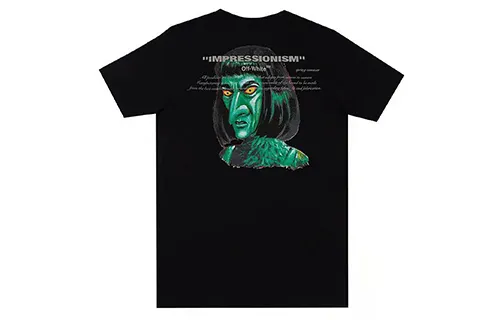 OFF WHITE SS19 T Shirts Men's Crew Neck Moderate Heavyweight