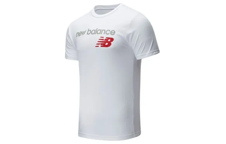 New Balance Minimalisstic T Shirt Men's White