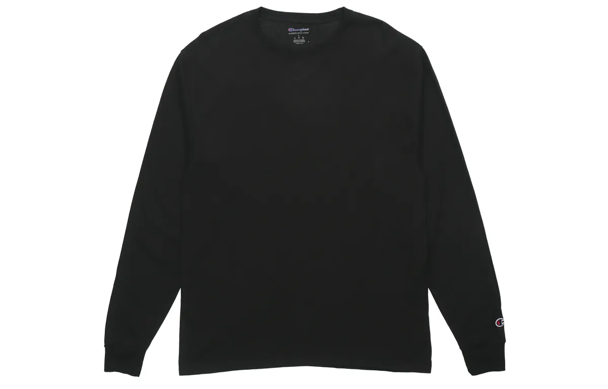 Champion T Shirt US Version Unisex Black