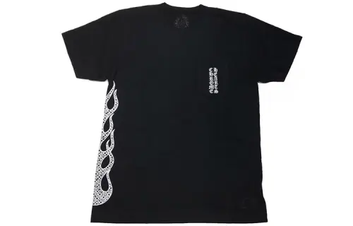Chrome Hearts Side Flame T Shirt