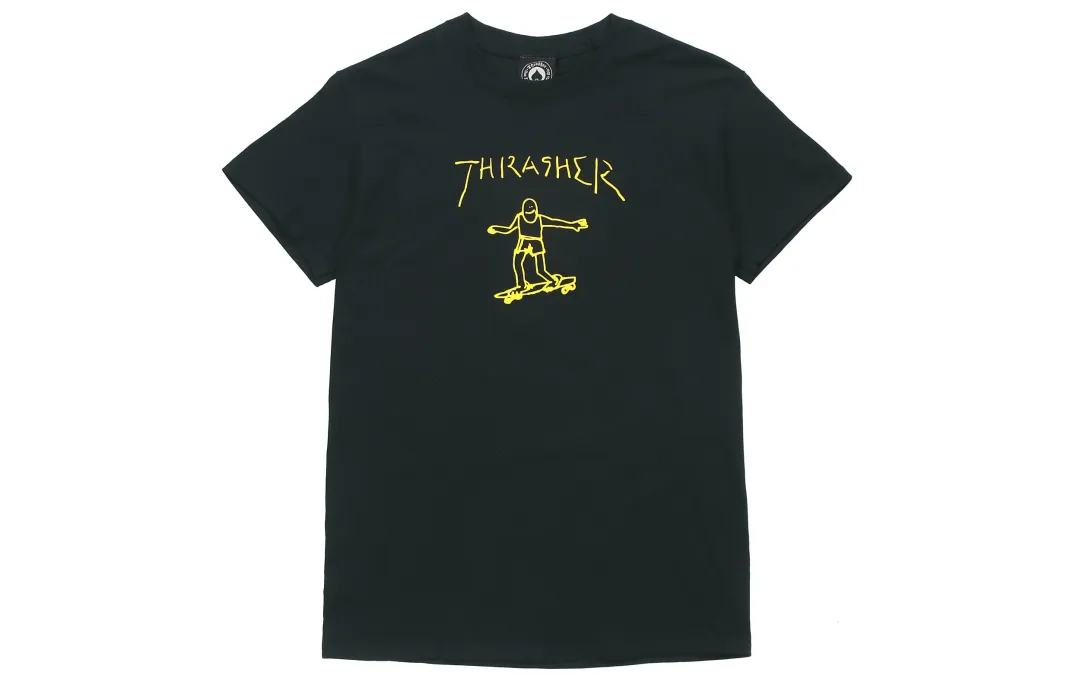 Thrasher Skater Graphic T-Shirt Black