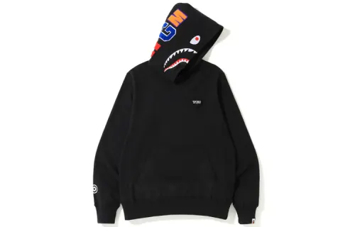 Bape Shark Emblem Pullover Hoodie