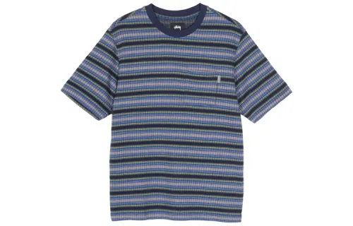 Stussy Ombre Stripe Crew Tee