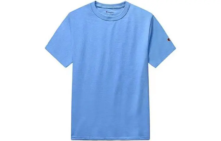 Champion T Shirt US Version Unisex Sky Blue