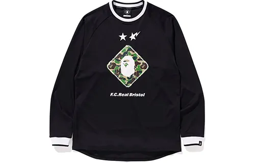 A BATHING APE Bape T Shirts Unisex Crew Neck Moderate Straight Fit