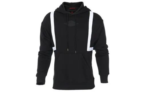 Jordan Sweatshirts Men's Black Hooded Moderate Regular
