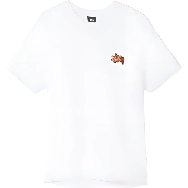Stussy T-Shirts Unisex Crew Neck Moderate Straight Fit