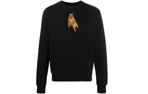 OFF WHITE Slim Fit Pascal Skeleton Sweatshirt