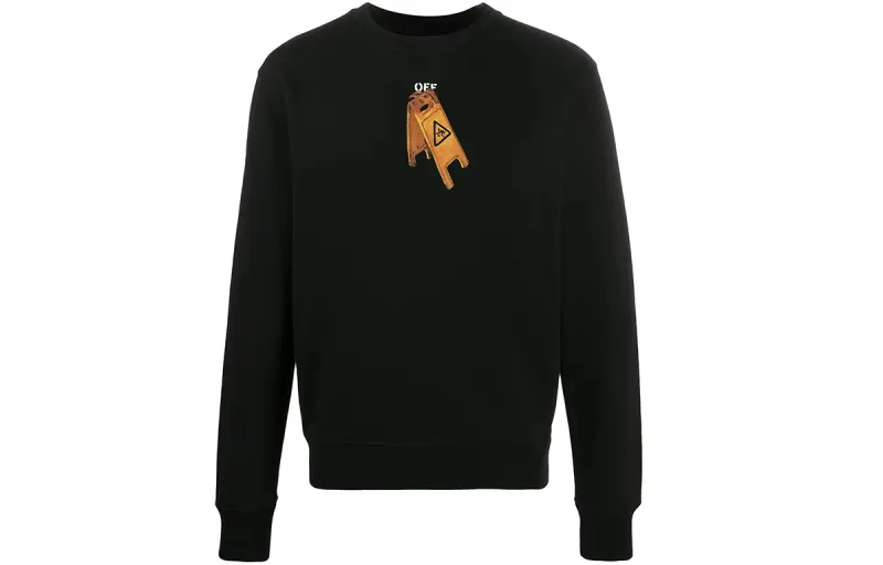 OFF WHITE Slim Fit Pascal Skeleton Sweatshirt
