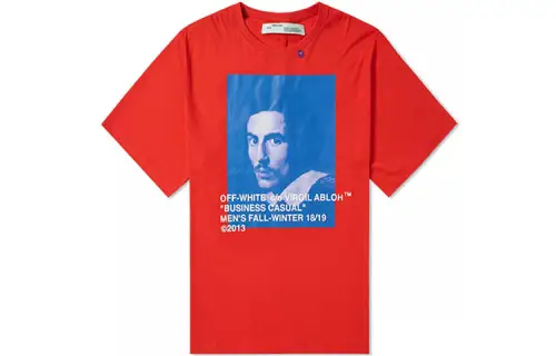 Virgil Abloh Mca Figures Of Speech OFF WHITE Bernini Tee