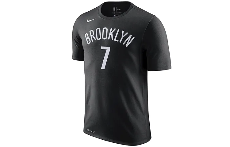 Nike Jersey T-Shirts Men's Black Crew Neck Moderate