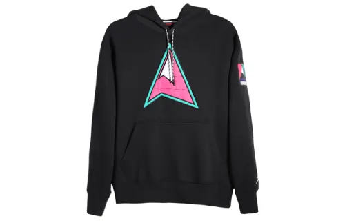 Jordan Winter Utility Fleece Lined Casual Hooded Pullover Sweatshirt Men's Black