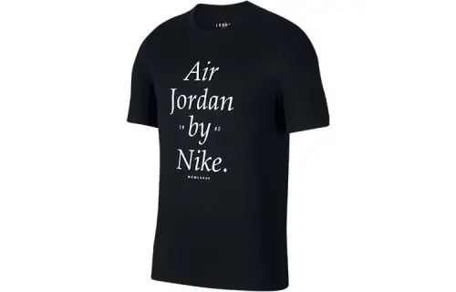 Jordan Set in Sleeve T Shirt Men's Black