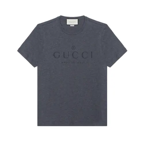 GUCCI Logo Cotton T Shirt