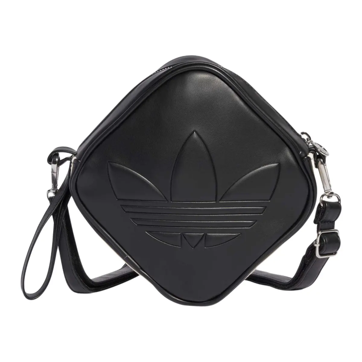 Adidas Originals Trefoil Polyurethane Shoulder Bag Regular Unisex Black