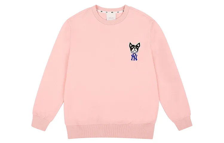 MLB Sweatshirts Unisex Pink Crew Neck Moderate Other