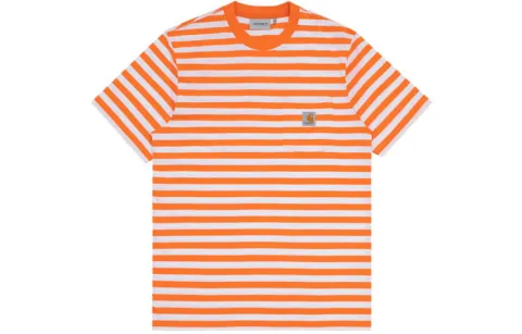 Carhartt WIP T Shirt Men's Orange