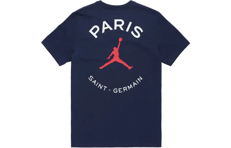 Jordan Paris Saint Germain Logo T Shirt