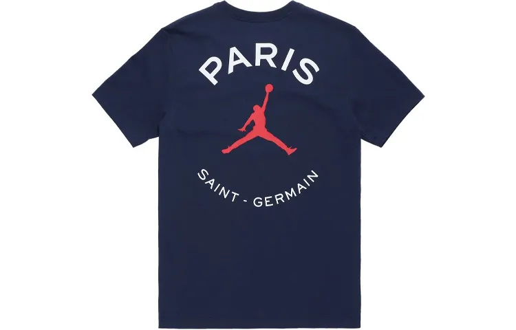 Jordan Paris Saint Germain Logo T Shirt
