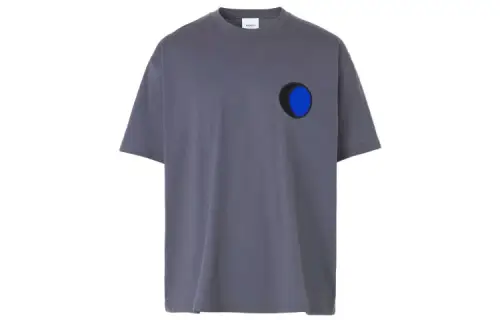 Burberry FW21 T Shirt Men's Gale Gray