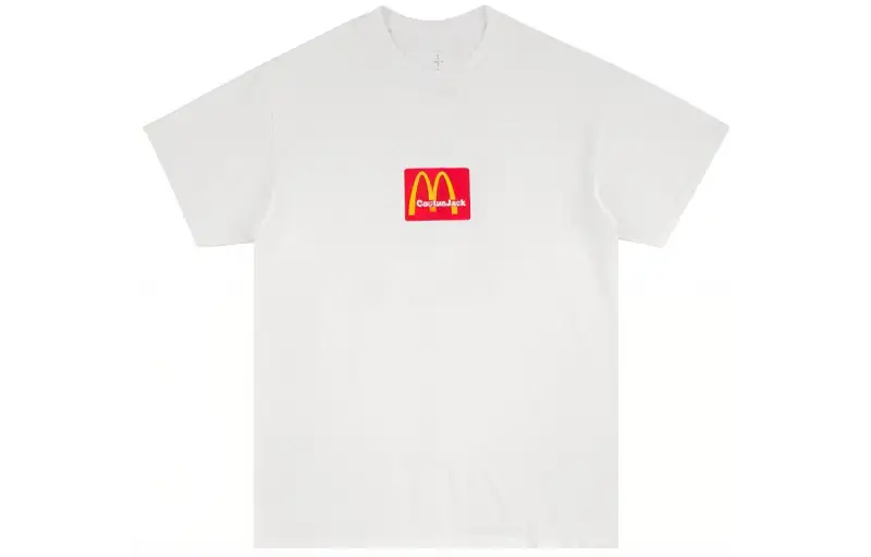 Travis Scott X McDonald's Sesame T Shirt