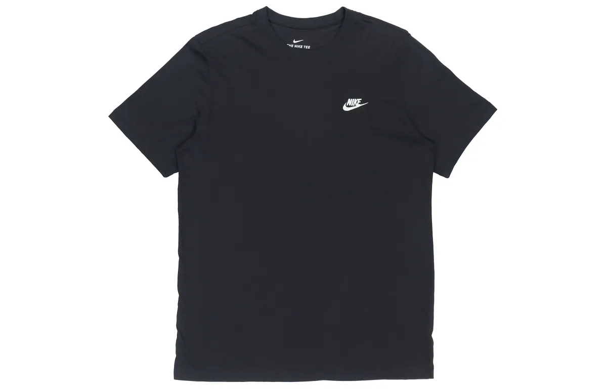 Nike Swoosh Logo Crewneck T Shirt