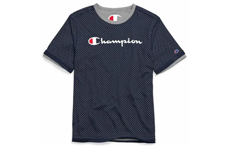 Champion T Shirt US Version Unisex Dark Blue