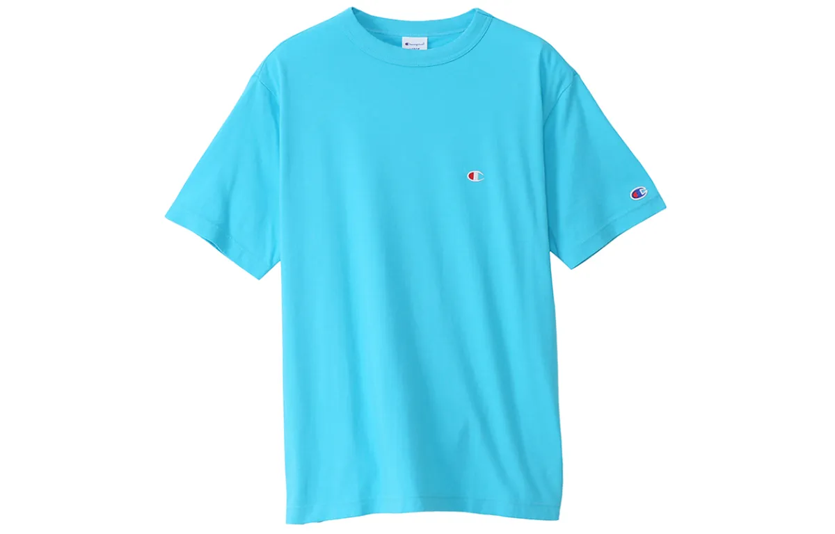 Champion T Shirt Unisex Sky Blue
