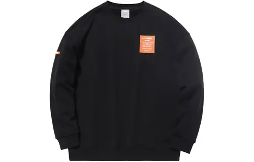 Li Ning Sweatshirt Unisex New Standard Black