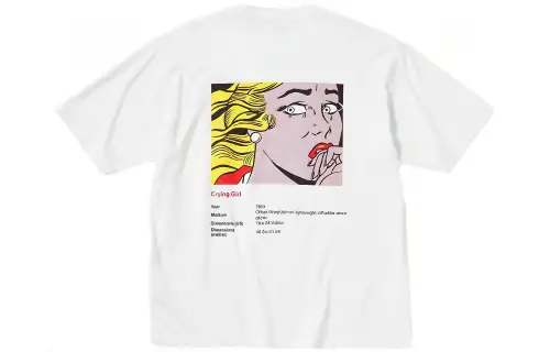 UNIQLO x Roy Lichtenstein T Shirt Unisex White