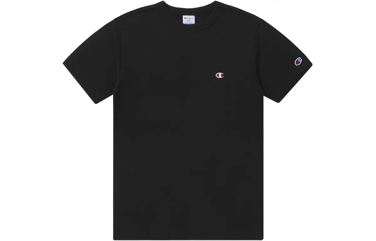 Champion T Shirt Japan Version Unisex Black