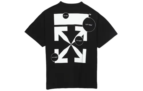OFF WHITE Oversized Cut Here Arrows T shirt