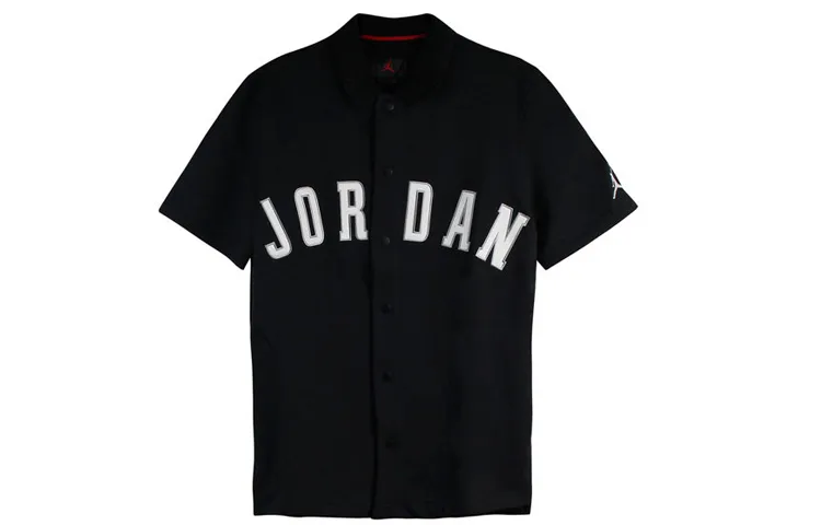 Jordan Set in Sleeve T Shirt Men's Black