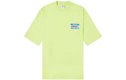 Vetements My Name Is T Shirt