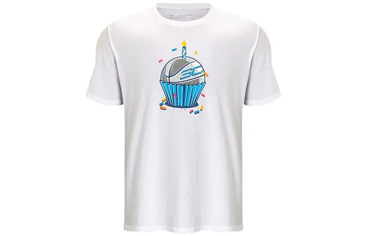 Under Armour Set in Sleeve T Shirt Men's White