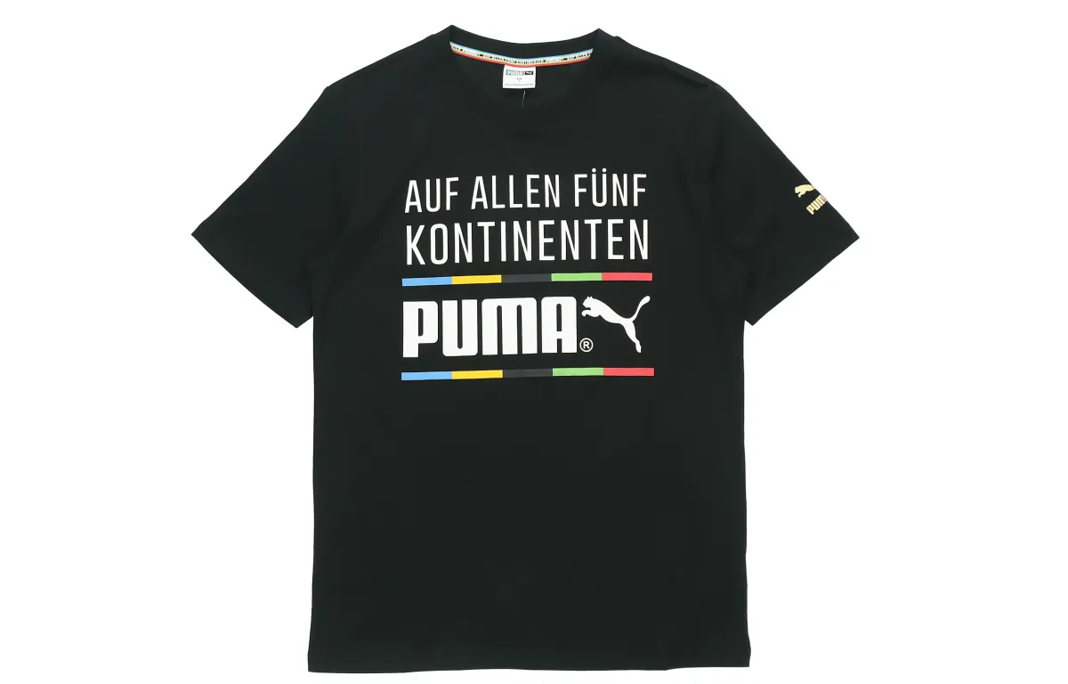 PUMA TFS GRAPHIC T-Shirts Men's Crew Neck Moderate Straight Fit