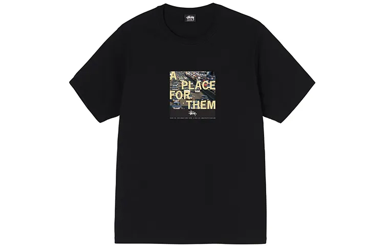 Stussy T Shirts Unisex Crew Neck Moderate
