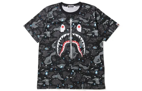 Bape Space Camo Shark Tee