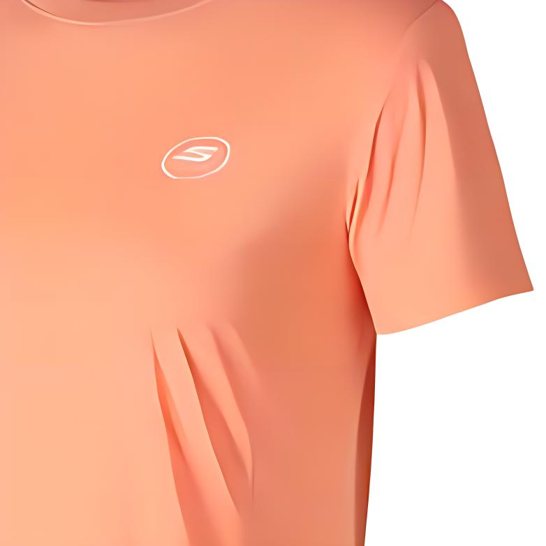 Skechers T Shirt Women’s Papaya Orange Pink