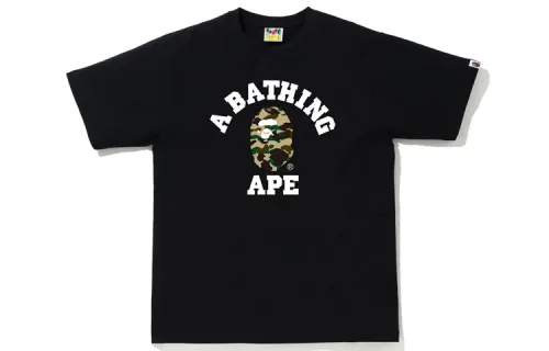 A Bathing Ape 1St Camo College Tee T-shirt