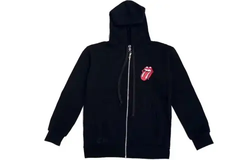 Chrome Hearts x The Rolling Stones Sweatshirt Jacket Unisex Black