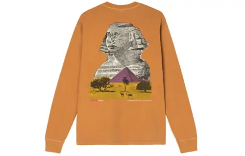 Stussy Sphinx Pigment Dyed Long Sleeve Tee