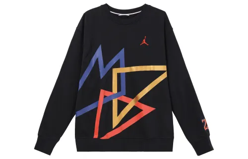 Jordan Knitted DNA model, black sweatshirt