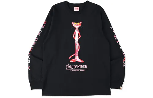 Bape X Pink Panther Long Sleeve Tee