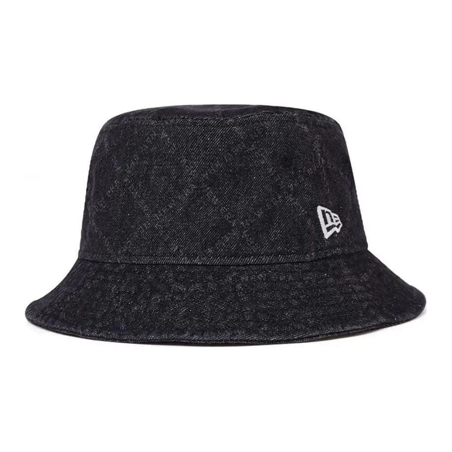 New Era Cotton Bucket Hats Unisex Black