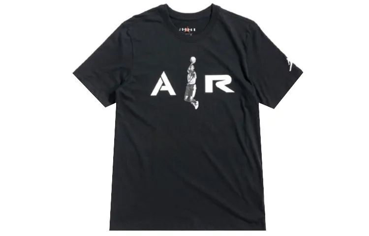 Jordan T-Shirts Men's Crew Neck Moderate Straight Fit
