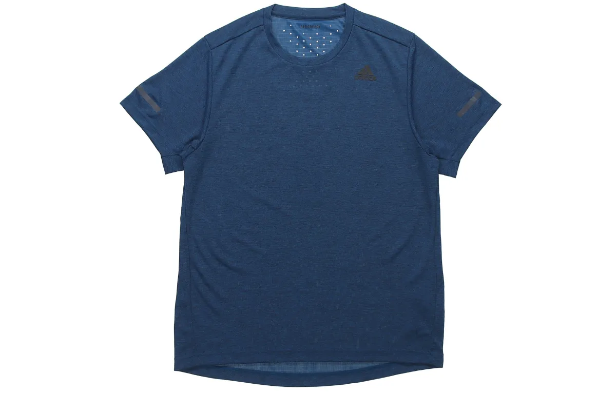 Adidas Set-in Sleeve T-Shirt Men's Blue