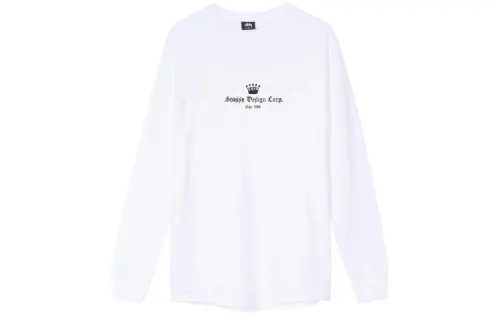 Stussy T Shirts Unisex Crew Neck Moderate Straight Fit