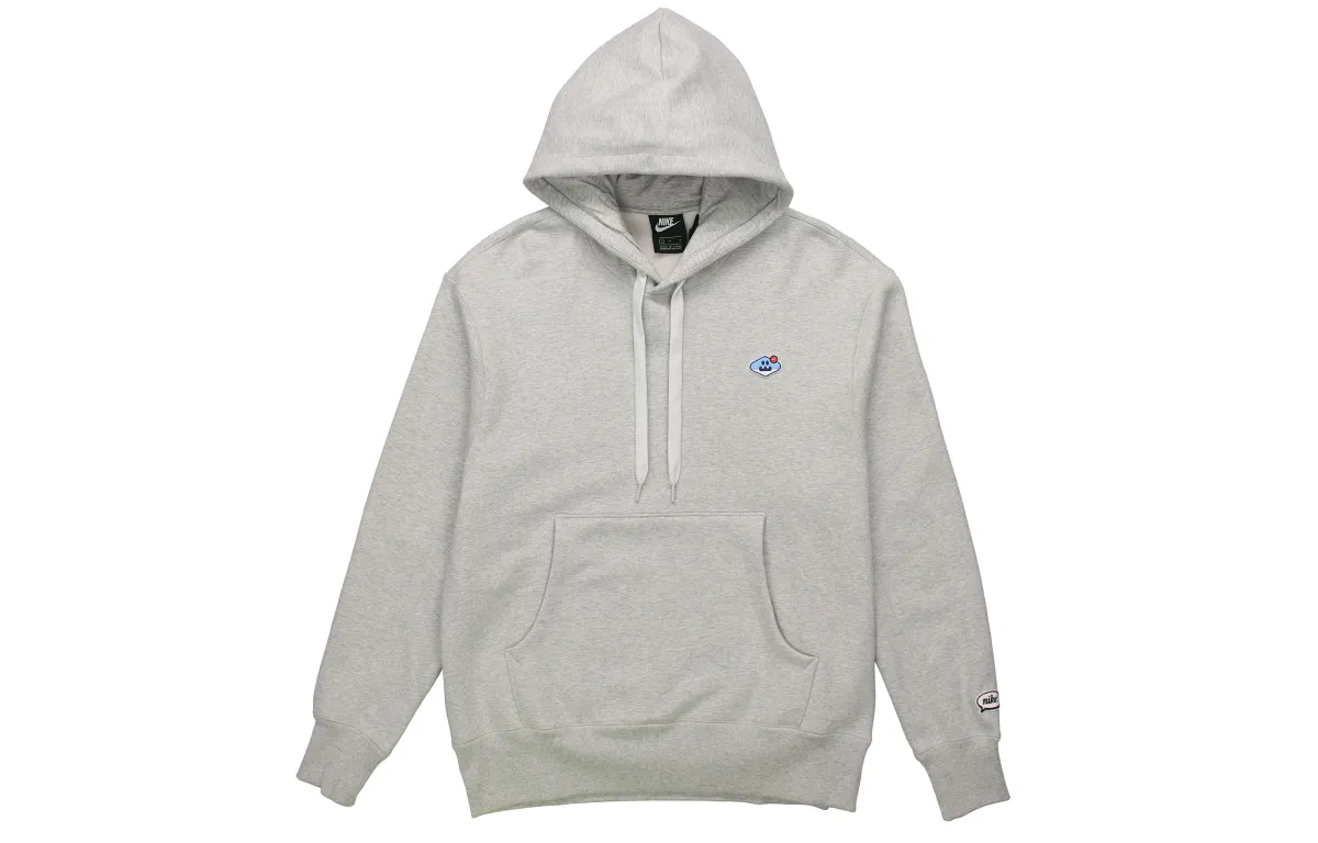 Nike Sweatshirts Men's Gray Hooded Moderate Regular